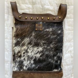 Cowhide crossbody bag!